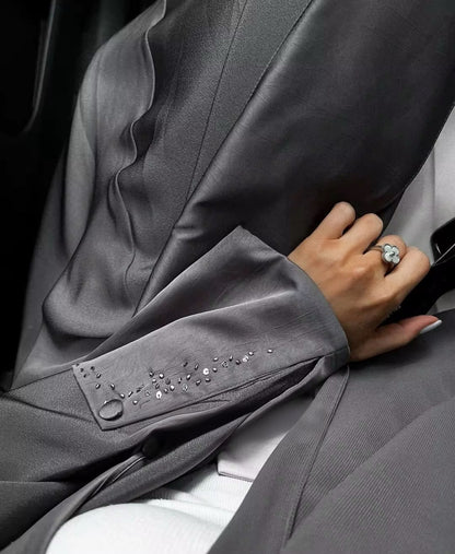 Abaya Blazer Charcoal