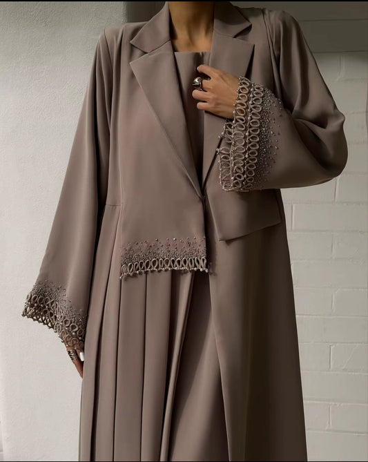 Abaya Taupe Blazer