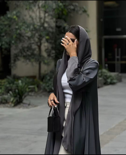Abaya Blazer Charcoal